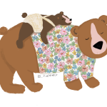Sticker Mama Bear",",",1