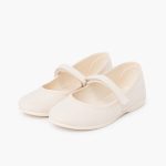 Merceditas con velcro crudo