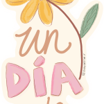 Sticker Un Día a la Vez",",",1