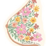 Sticker Blooming Boob",",",1