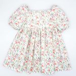 Vestido Coral (manga abullonada)