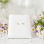 Aretes Zirconia mediano