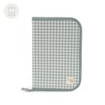 Porta documentos Vichy verde