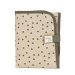Cambiador Corazones Poppy musgo
