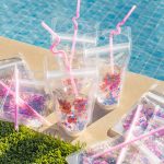 Pouches reutilizables - Confetti set de 8