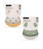 Set dúos de baberos silicona