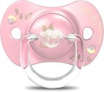 Chupeta fisiológica 6-18 gold rosa