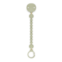 Broche silicona verde pastel