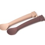 Set de cucharas lila-rosa