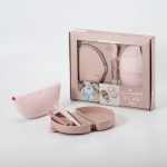 Set de envase compacto - cuchara p2p y babero RS