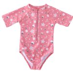 Vestido de baño con zipper Flowers