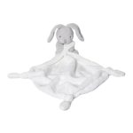 Conejito Sonajero con Doudou blanco 25x25 cm