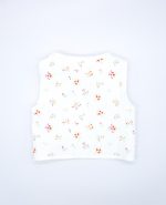 Chaleco flor roja - Imagen 2