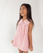 Vestido Marinero Lino rosa - Imagen 2