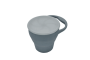 Taza para snacks silicona Smokey Blue