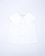 Blusa cuello popelin