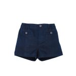 Short Lino Azul Marino
