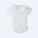 body cuello volante corto