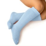 Calcetín Zapatilla baby blue