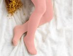 Calcetín liso baby pink