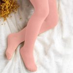 Calcetín liso baby pink