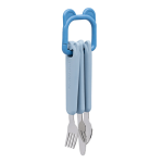 Set de cubiertos con Aro Azul