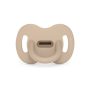 Chupeta Fisiologica todo silicon 6-18M Beige