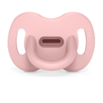 Chupeta Fisiologica todo silicon 6-18M Rosa/P