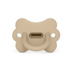 Chupeta Butterfly silicona 0-6M Beige