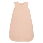 Saco de dormir waffle 0-4M Rosa