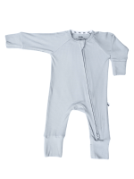 Pijama con cremallera Celeste - Imagen 2