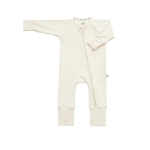 Pijama con cremallera Crema - Imagen 2