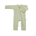 Pijama con cremallera Verde Olivo - Imagen 2