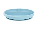 Plato de Silicón con Ventosa Sky Blue - Imagen 2