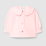 Camisa cuello rosada
