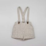 Short Lino con tirantes