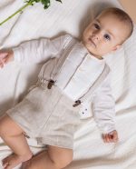 Short Lino con tirantes - Imagen 4