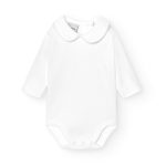 Body polo cuello pique celeste - Imagen 2