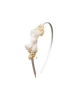 Diadema velvet preservados Blanca - Imagen 2