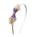 Diadema velvet preservados Lila