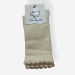 Calcetin Liso beige