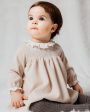 Vestido de pana con cuello bordado - 2T, 7 Bancas