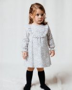 Vestido estampado hojas