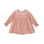 Vestido viella con cuello