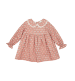 Vestido viella con cuello