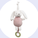 Conejito musical rosa 18cm