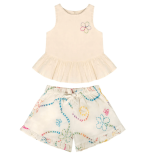 Conjunto jardín bow (top+short) - Imagen 2