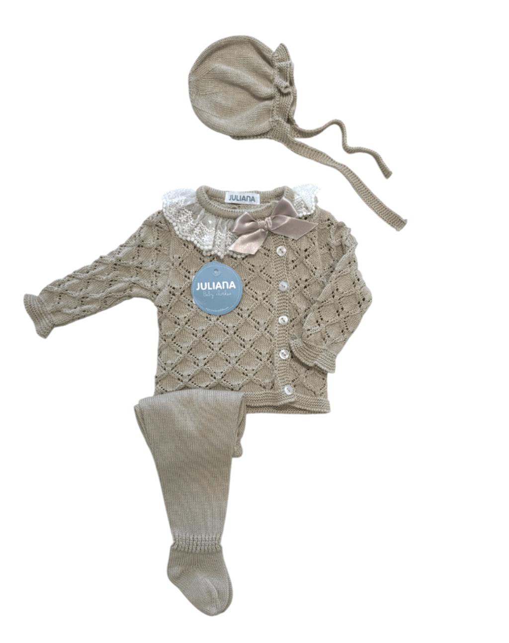 749-019c52de-558e-74fe-be8d-b9c7018898d4.png Conjunto 3p calado rombos beige - Imagen 1