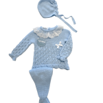 Conjunto 3p Canela celeste