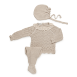 Conjunto 3p Avellana crema
